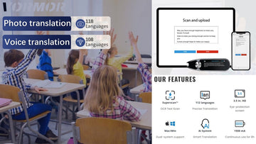 VORMOR X7 OCR Reader Pen Helps Solve Dyslexia VORMOR