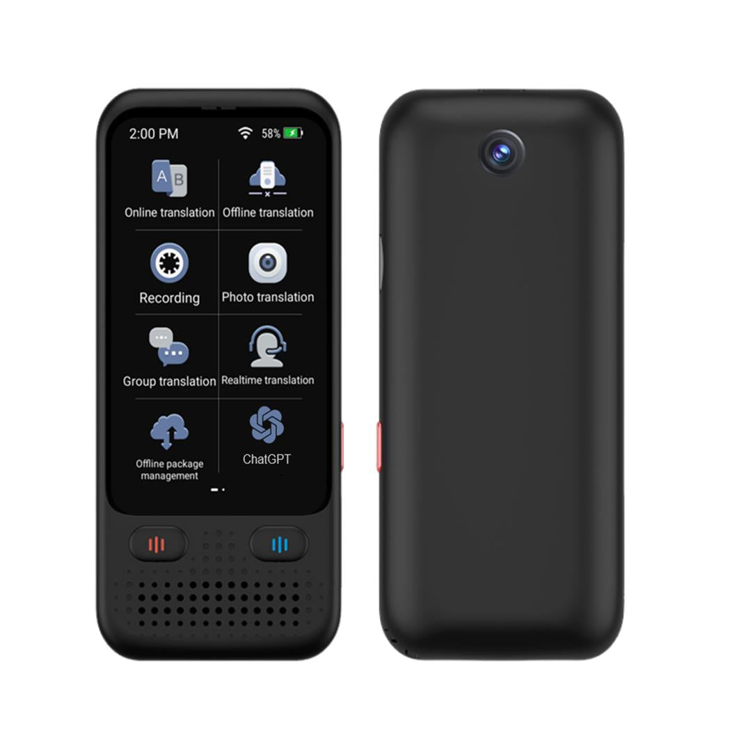 Vormor Z5 Language Translator Device No WiFi Needed, Two-Way AI Voice