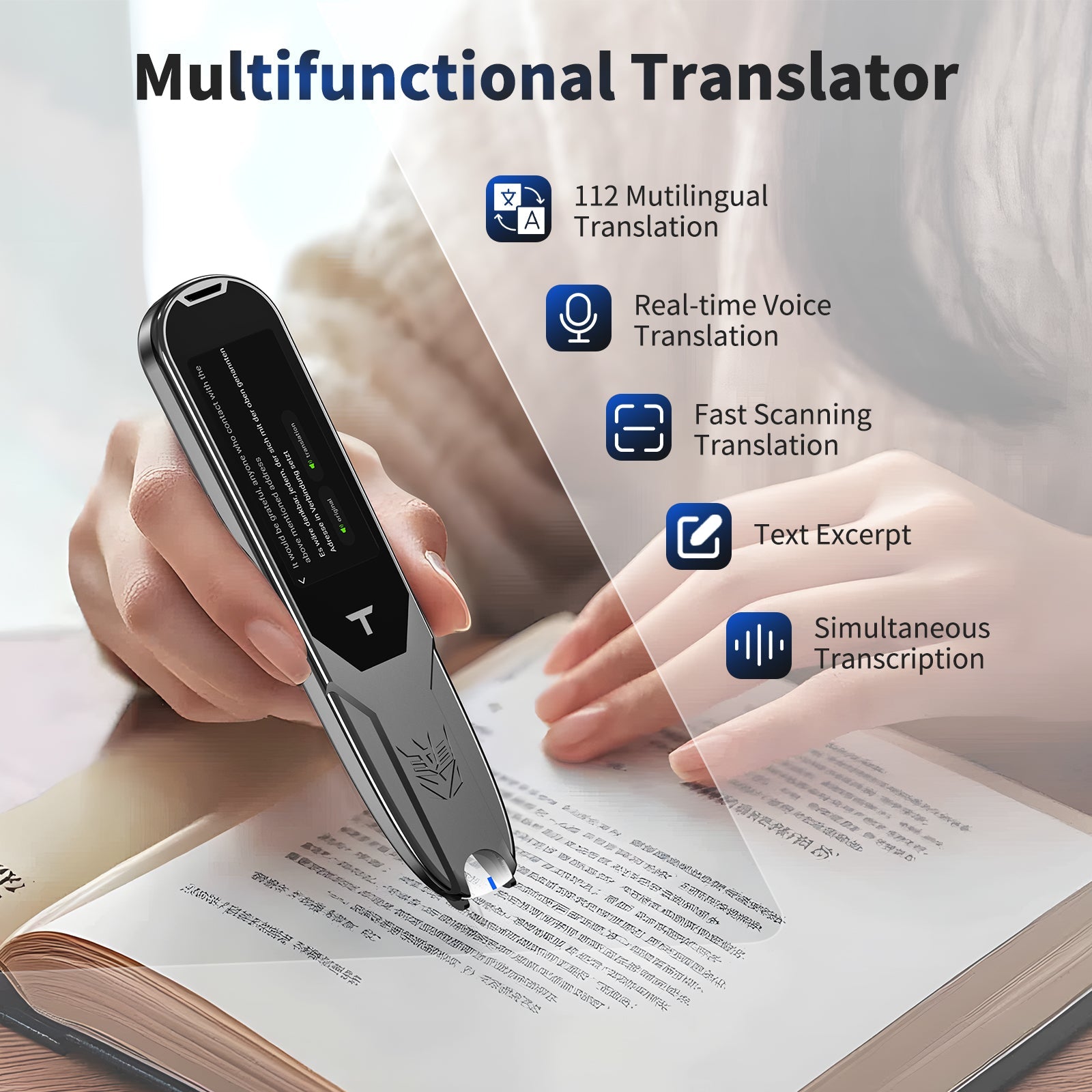 Scan Reader Photo Translation Learn more efficiently with the translation scanner