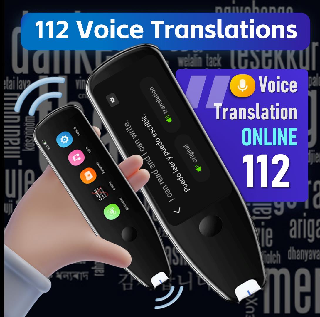 Vormor X5 Pro Reader Pen 112 Languages Translator Device Translation P
