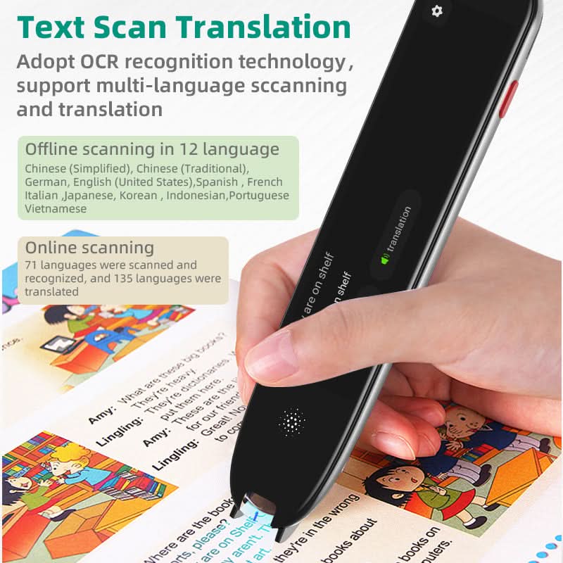V07 Scan translation pen Support Online & Offline Scan translation