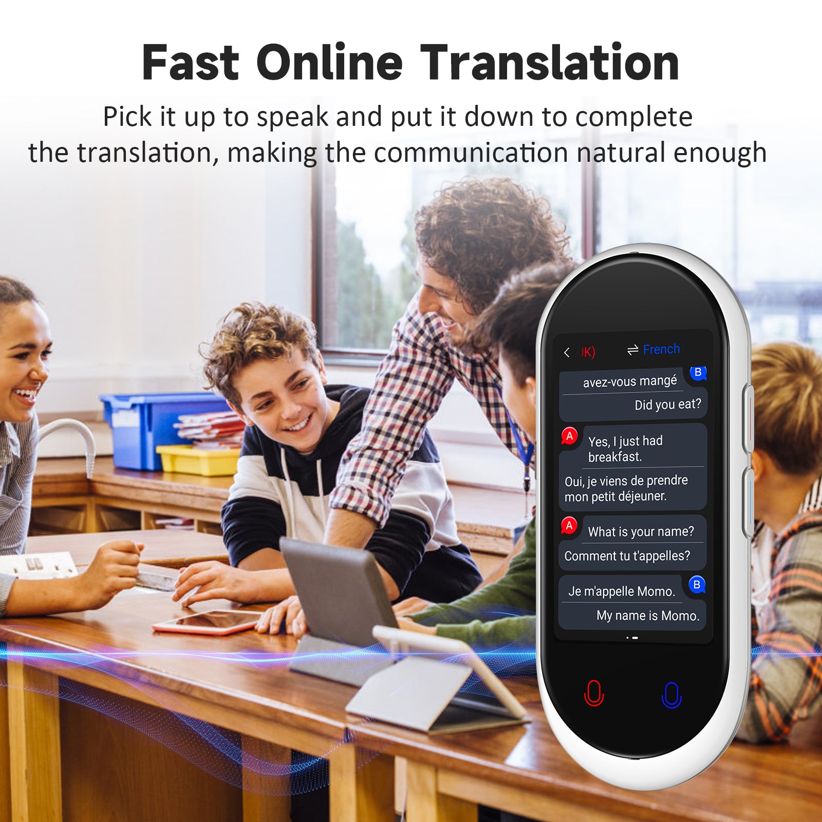 Vormor Z8 Language Translator Device 138 National Languages Intelligen