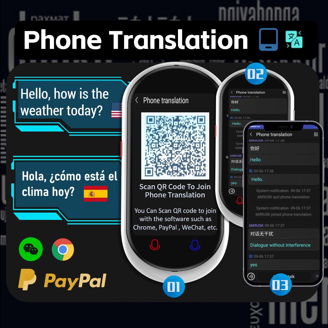 Vormor Z8 Language Translator Device 138 National Languages Intelligen