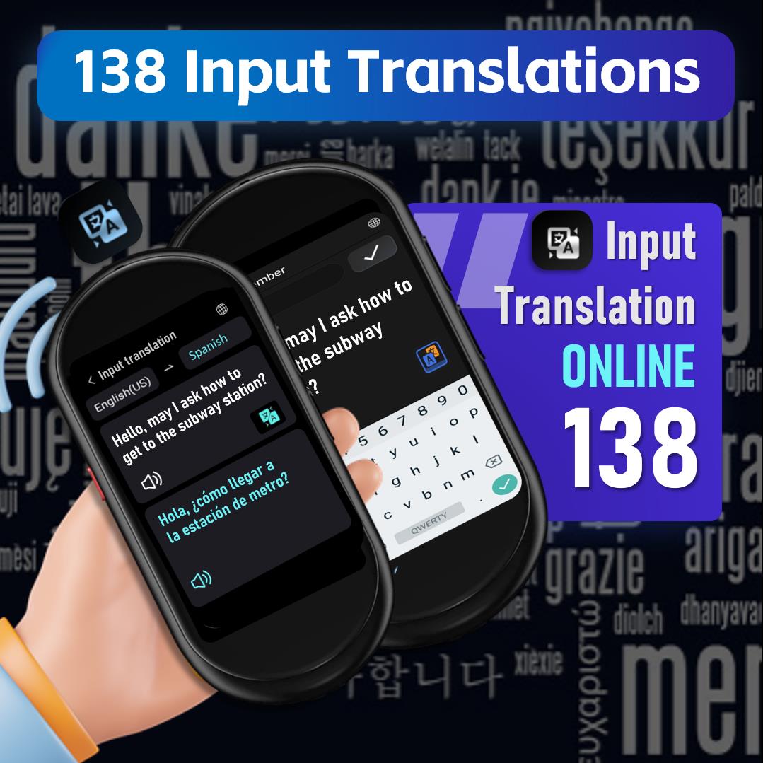 アップグレード音声翻訳機 AI Chat-GPT 多言語オフライントーキング