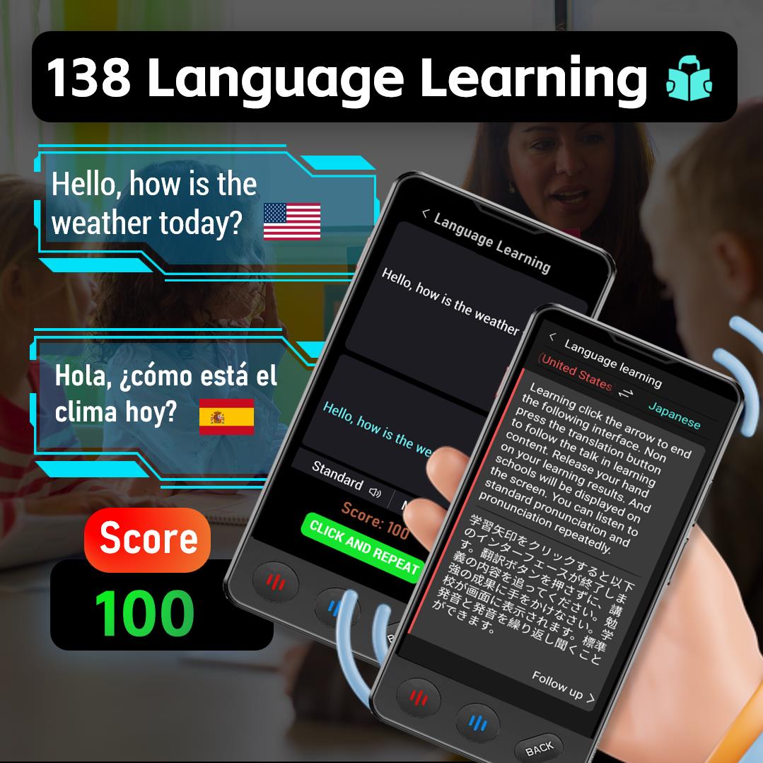 VORMOR A20 Language Translator Device(WIFI Version) , 2026 Upgraded Hi