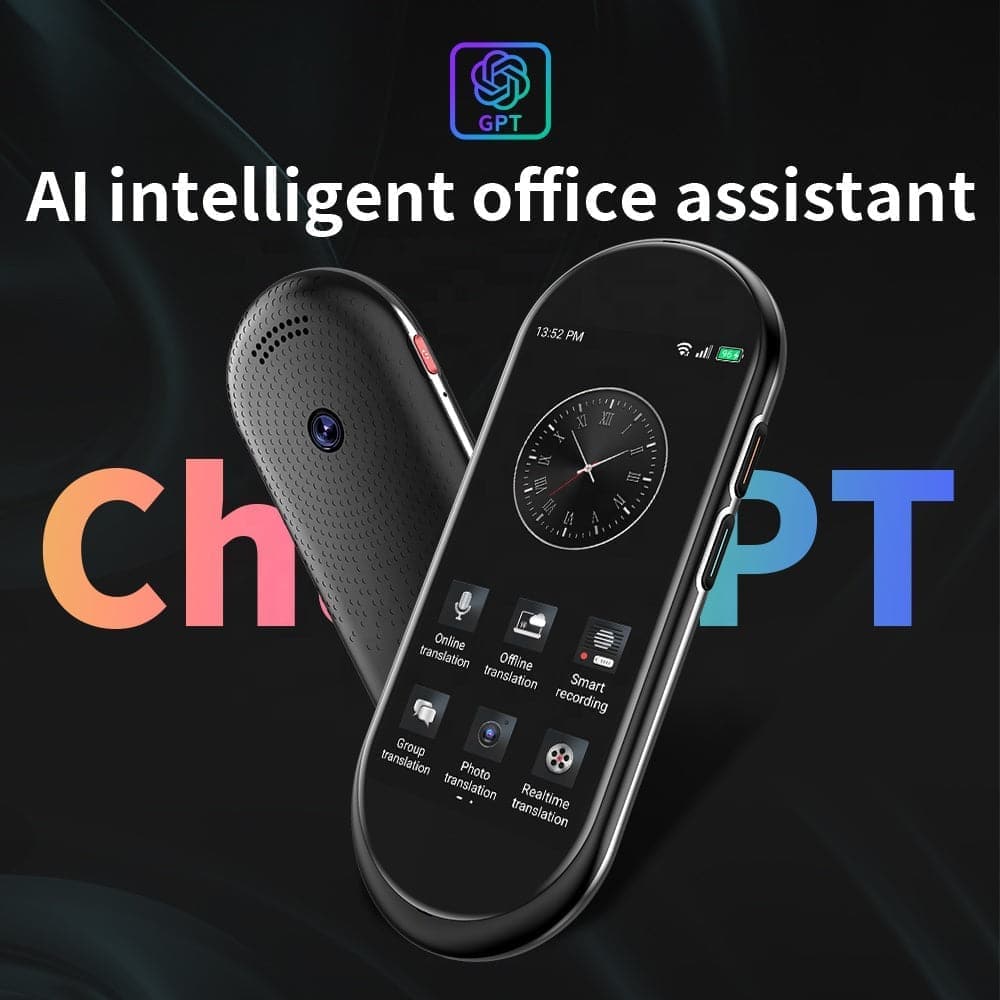 アップグレード音声翻訳機 AI Chat-GPT 多言語オフライントーキングマシン VORMOR-A10 4G SIM グローバル旅行翻訳学習者