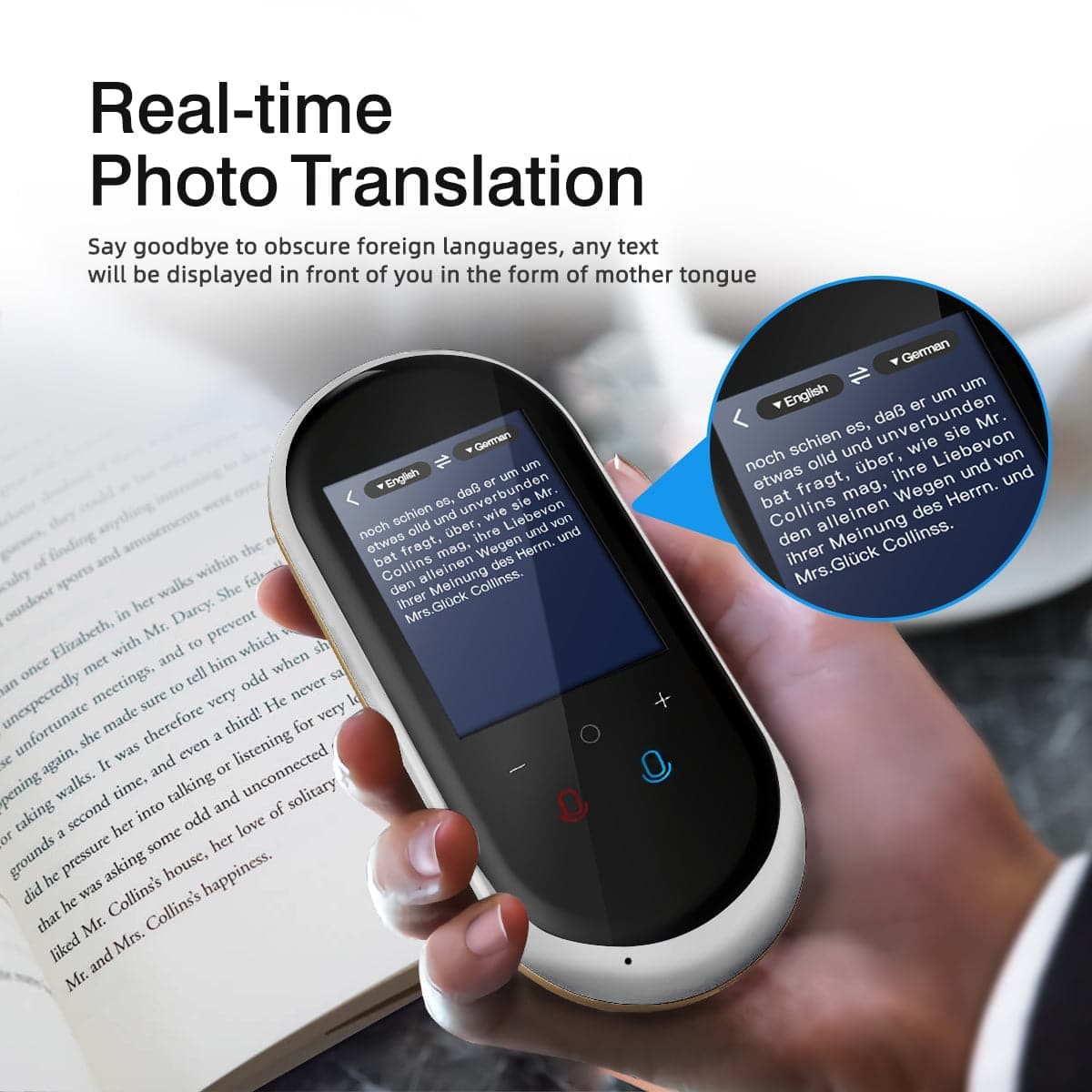 VORMOR T8 Language Translator Device