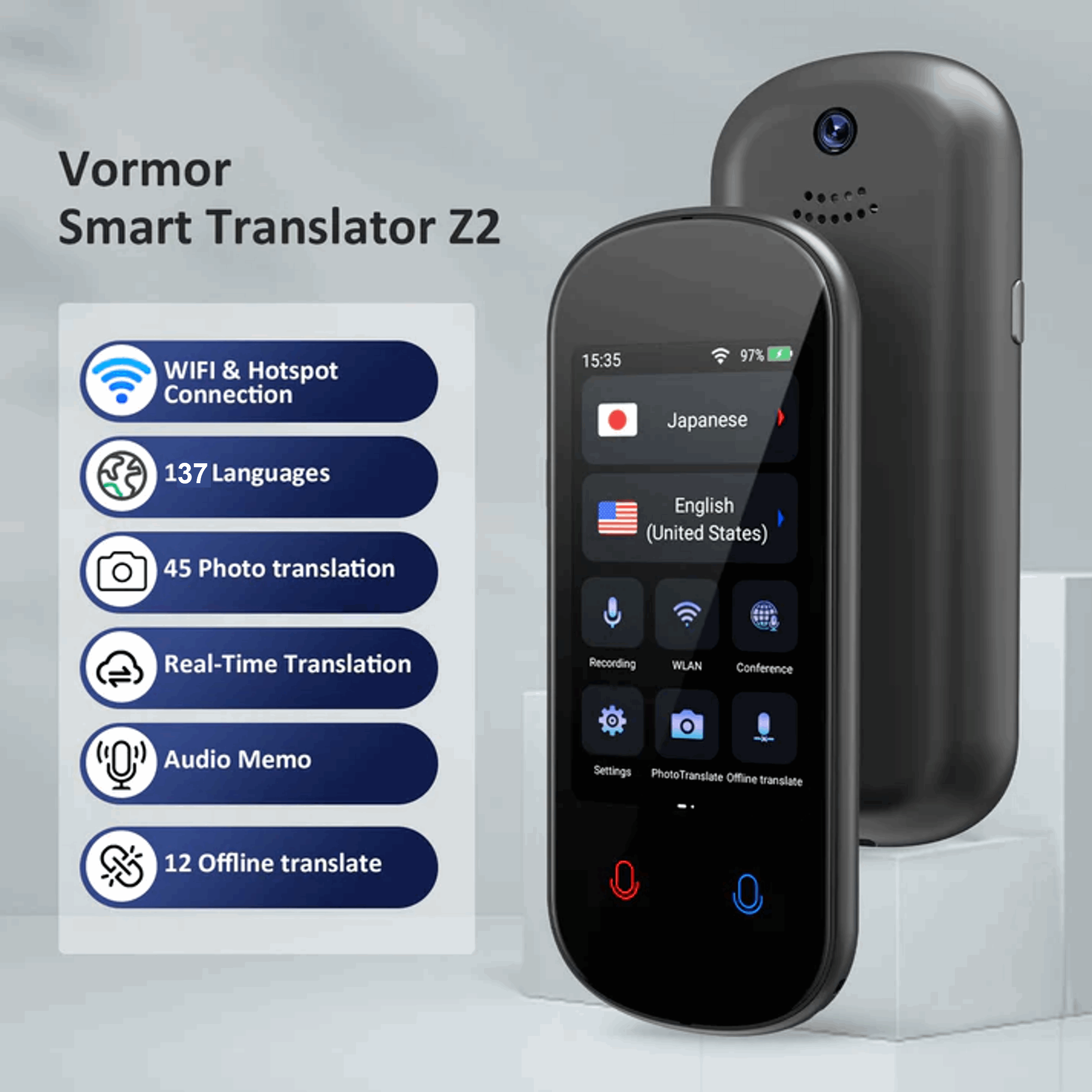 Script Translation Device Language Translator Device